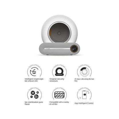Tonepie Automatic Smart Self-Cleaning Cat Litter Box by HitMyNeed