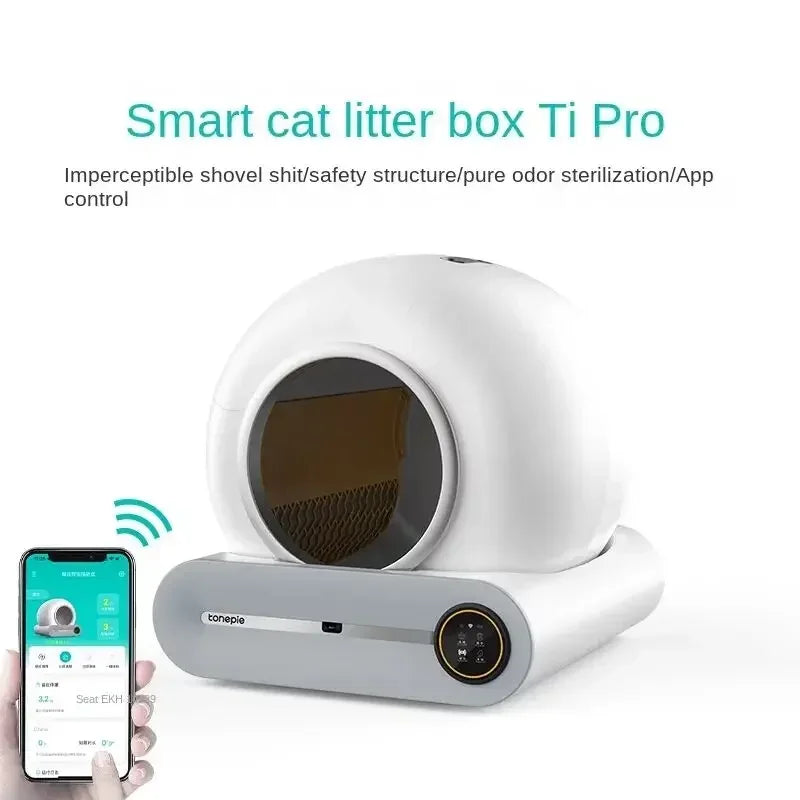 Tonepie Automatic Smart Self-Cleaning Cat Litter Box by HitMyNeed