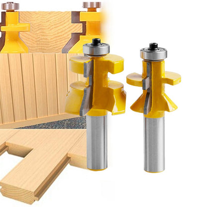 Tongue & Groove Router Bit Set (2 Piece) by HitMyNeed