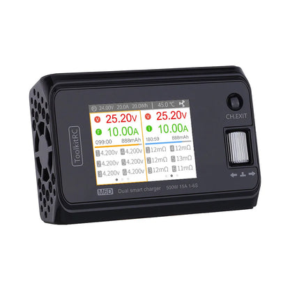 ToolkitRC M6D V3 Dual Channel 500W Lipo Charger by HitMyNeed