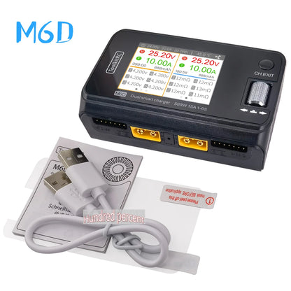 ToolkitRC M6D V3 Dual Channel 500W Lipo Charger by HitMyNeed