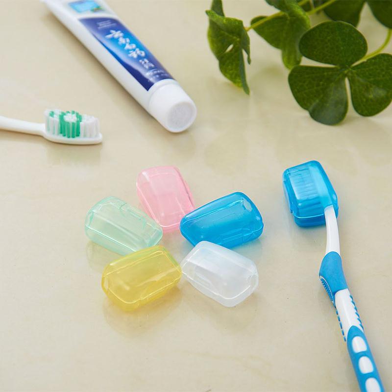 Toothbrush Covers Set of 10 for Hygienic Storage by HitMyNeed