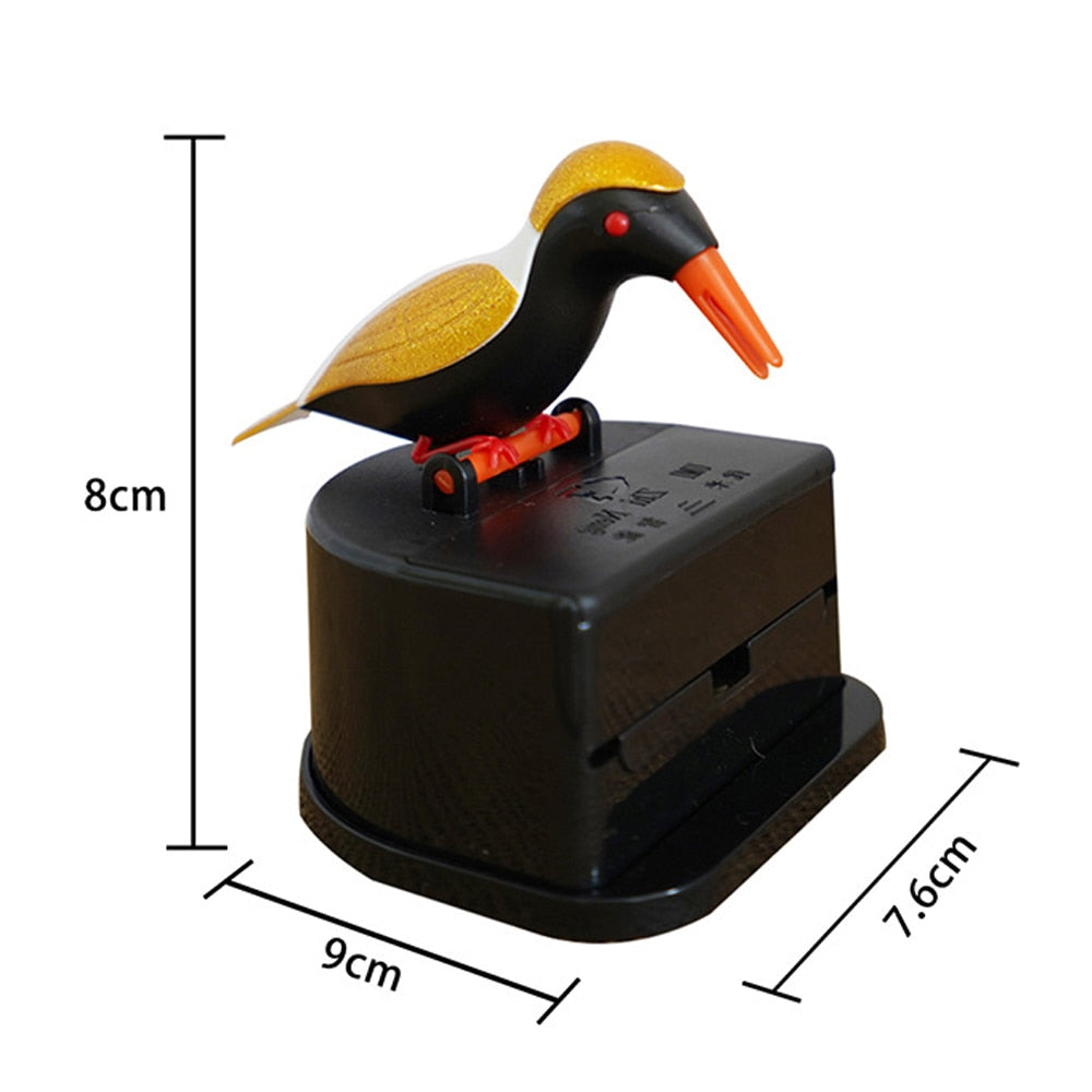 Toothpick Bird Automatic Mechanical Dispenser by HitMyNeed