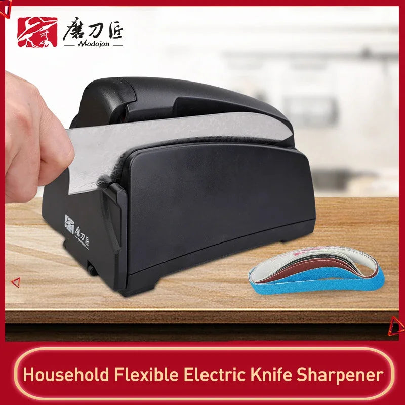 Top Level TG2002 Electric Belt Knife & Ceramic Sharpener by HitMyNeed