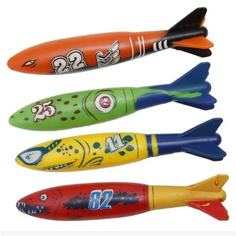 Torpedo Rocket Pool Diving Toy for Kids by HitMyNeed
