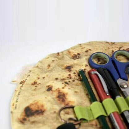 Tortilla Wrap Makeup Brush & Tool Pouch by HitMyNeed