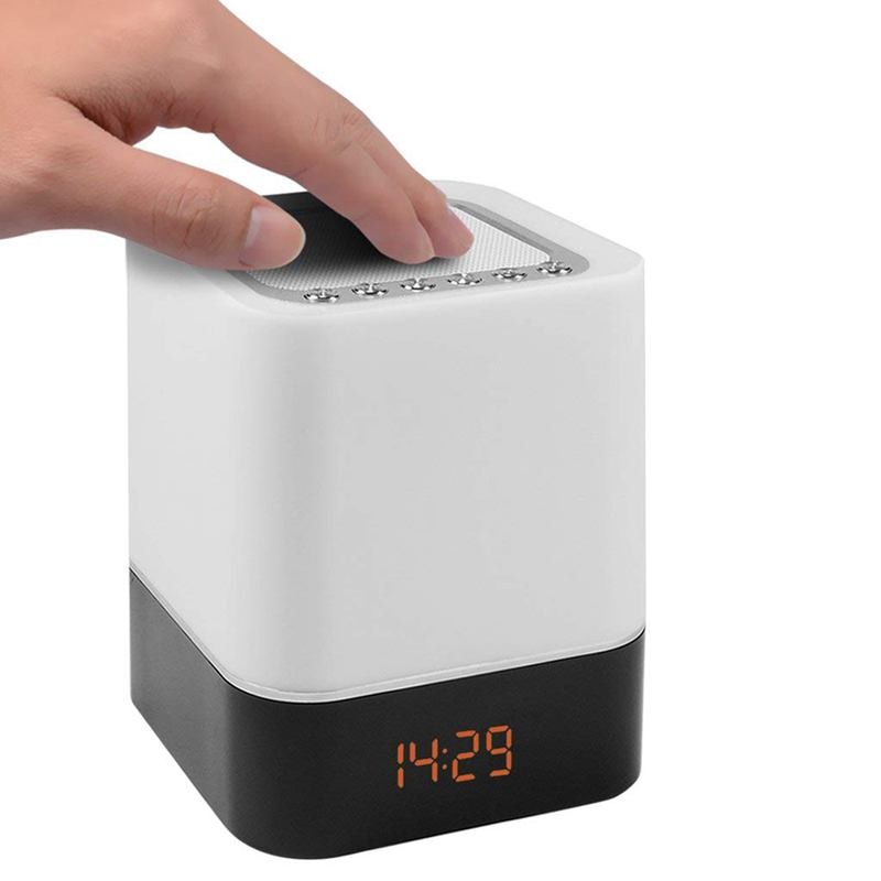 Touch Control Bedside Lamp with Bluetooth Speaker by HitMyNeed