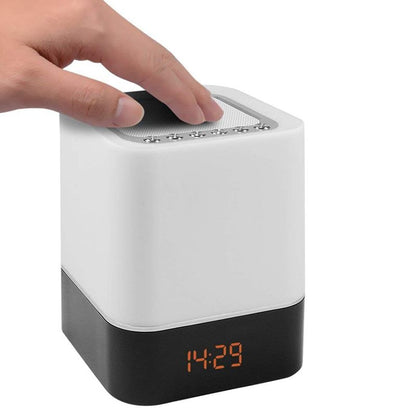 Touch Control Bedside Lamp with Bluetooth Speaker by HitMyNeed