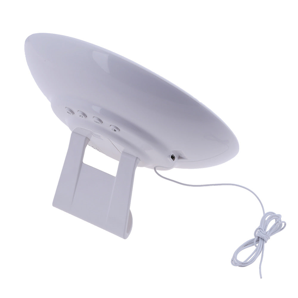 Touch-Sensing Sunrise Alarm Clock with FM Radio by HitMyNeed