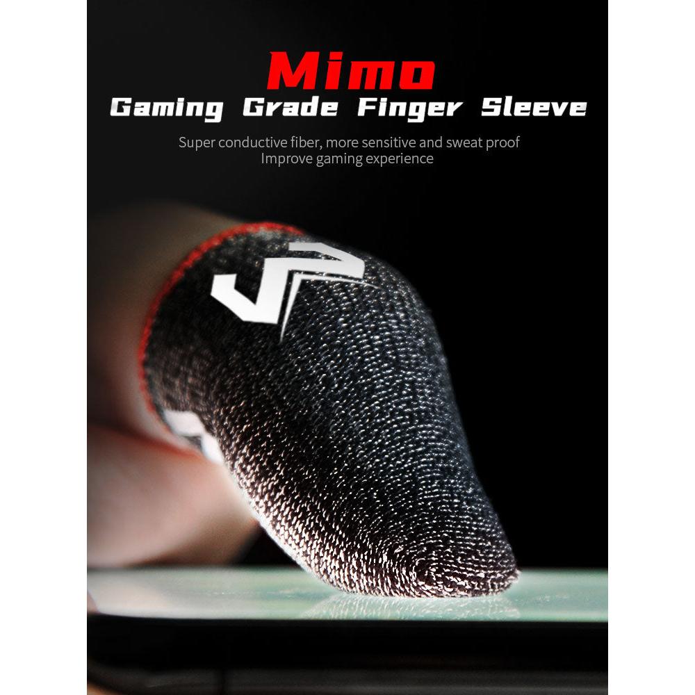 Touch-Sensitive Gaming Finger Sleeves (2 Pairs) by HitMyNeed