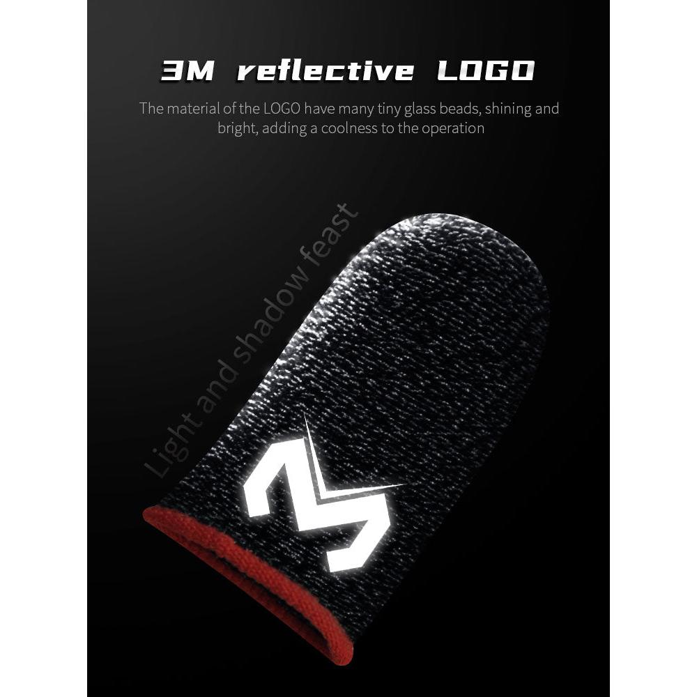 Touch-Sensitive Gaming Finger Sleeves (2 Pairs) by HitMyNeed