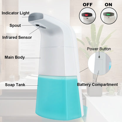 Touchless Foaming Soap Dispenser 310ml by HitMyNeed