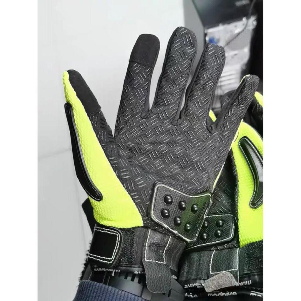 Touchscreen Tactical Half-Finger Steel Knuckle Gloves touch-screen-green xl by HitMyNeed