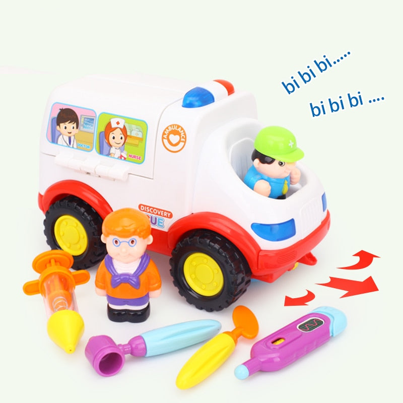 Toy Ambulance Doctor Playset with Lights & Sounds by HitMyNeed