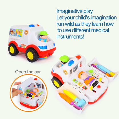 Toy Ambulance Doctor Playset with Lights & Sounds by HitMyNeed