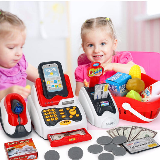 Toy Cash Register 24-Piece Educational Set by HitMyNeed