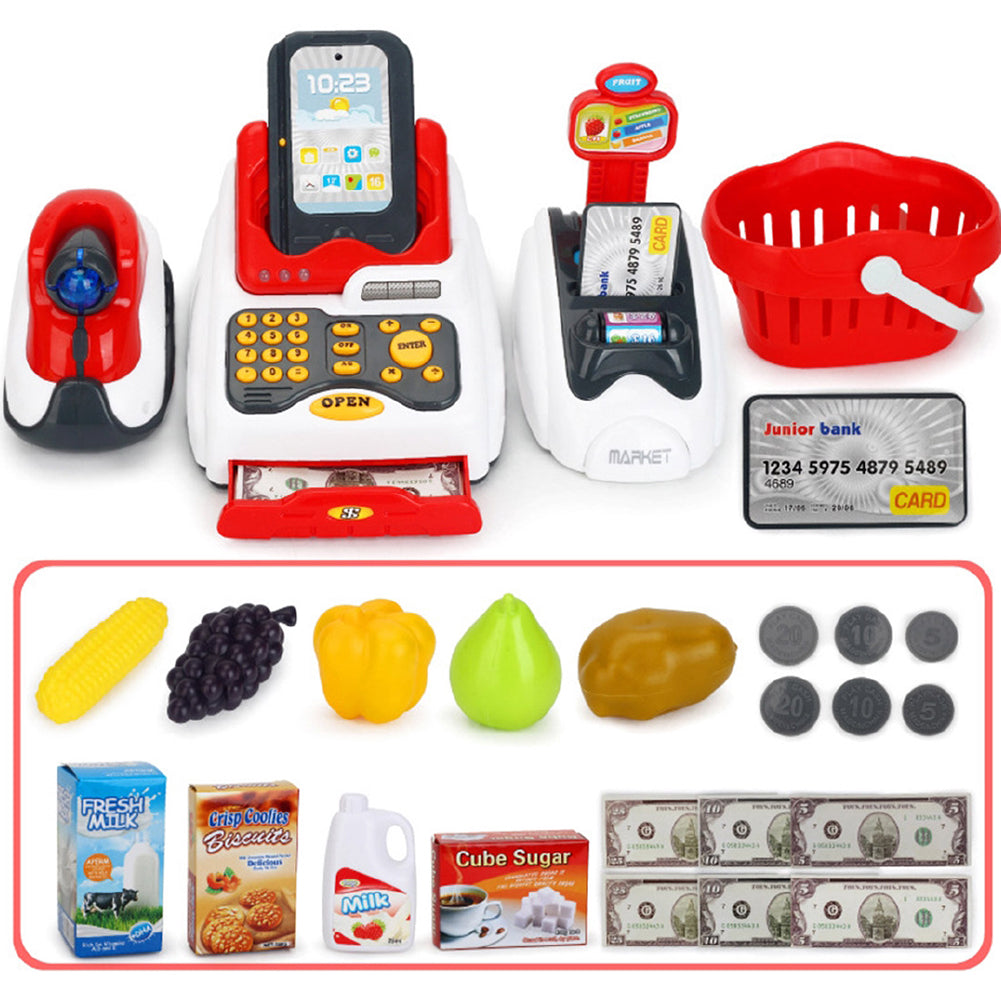 Toy Cash Register 24-Piece Educational Set by HitMyNeed
