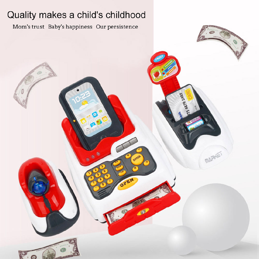 Toy Cash Register 24-Piece Educational Set by HitMyNeed