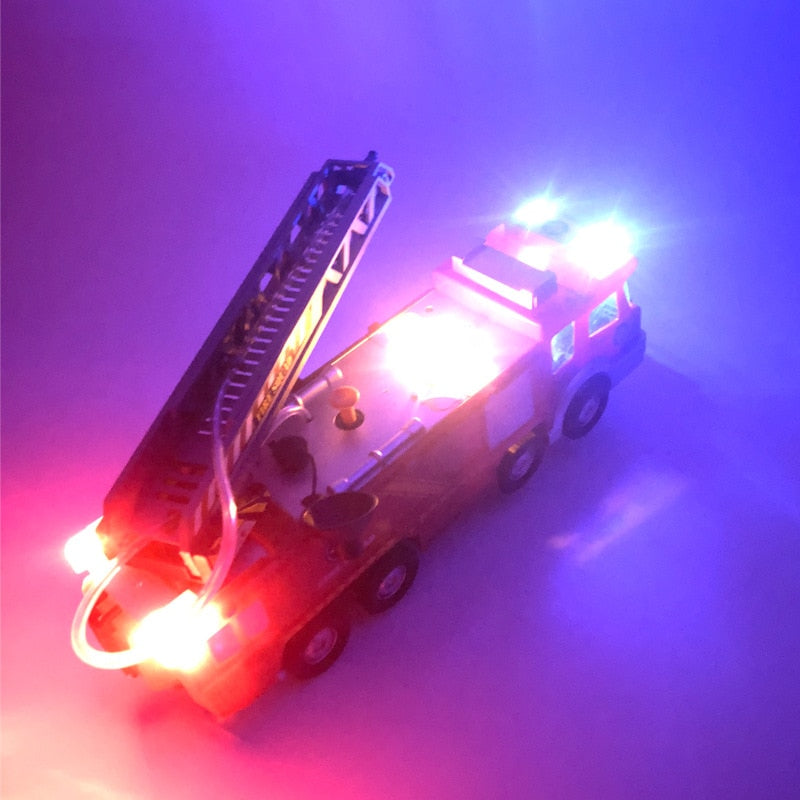 Toy Fire Truck with Lights, Siren and Water Sprayer by HitMyNeed