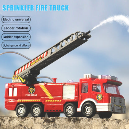 Toy Fire Truck with Lights, Siren and Water Sprayer by HitMyNeed