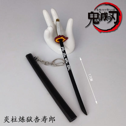 Toy Katana Pendant Keychain Anime Sword Accessory 12 by HitMyNeed