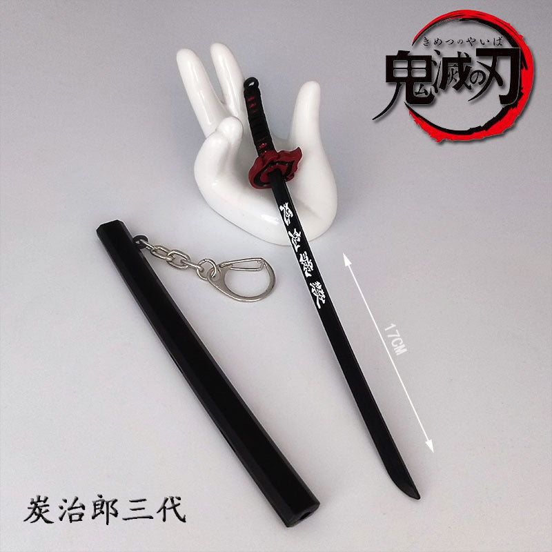 Toy Katana Pendant Keychain Anime Sword Accessory 9 by HitMyNeed