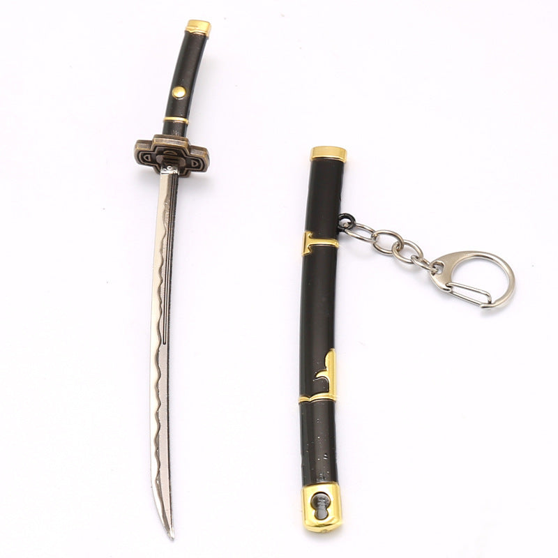Toy Katana Pendant Keychain Anime Sword Accessory b by HitMyNeed