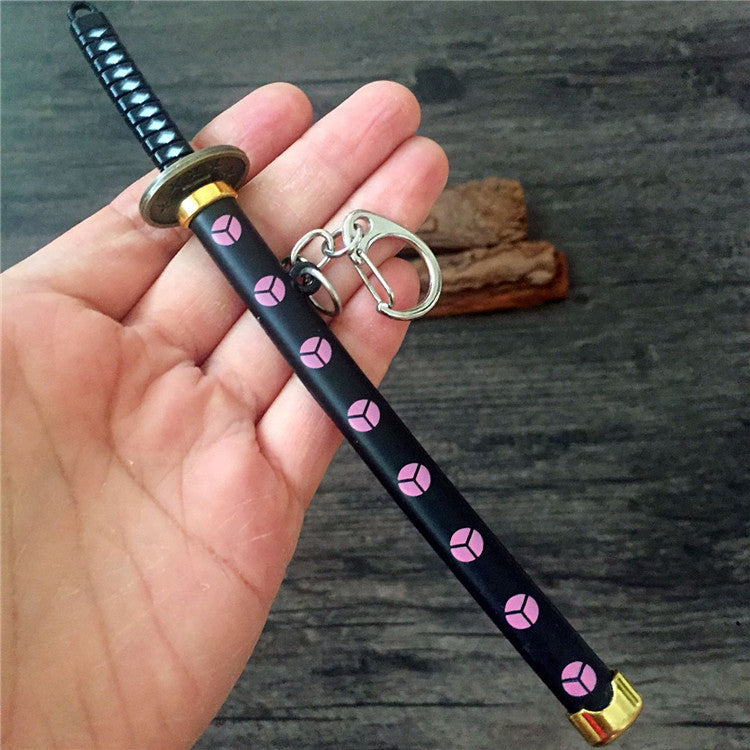 Toy Katana Pendant Keychain Anime Sword Accessory colorful by HitMyNeed