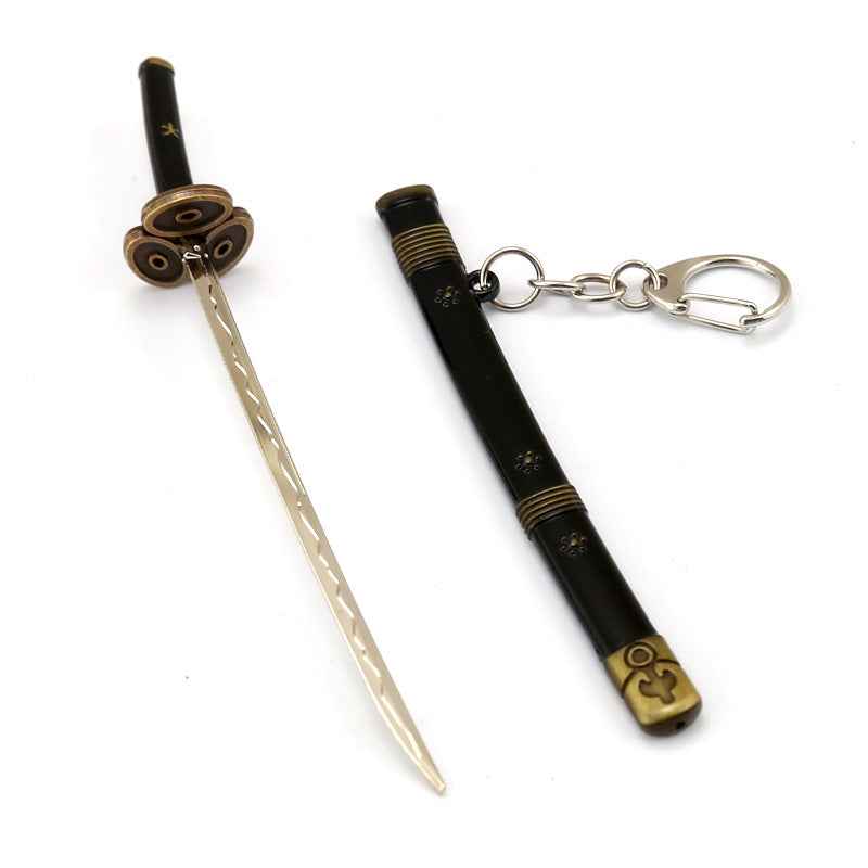 Toy Katana Pendant Keychain Anime Sword Accessory d by HitMyNeed