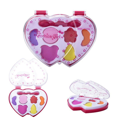 Toy Makeup Kit for Kids with Pouch (12 Pieces) by HitMyNeed