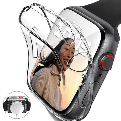 TPU Full Cover Screen Protector for Apple Watch by HitMyNeed