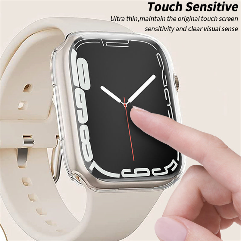 TPU Full Cover Screen Protector for Apple Watch by HitMyNeed