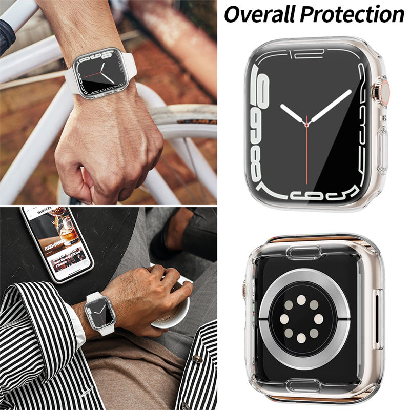 TPU Full Cover Screen Protector for Apple Watch by HitMyNeed