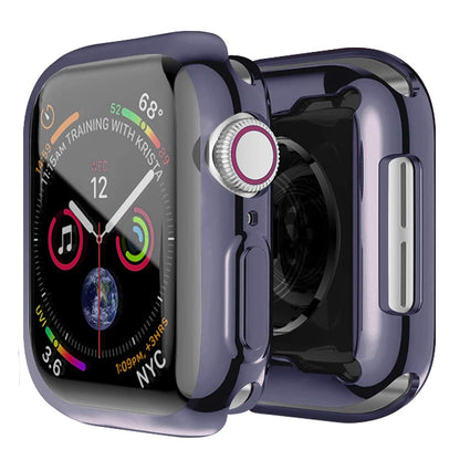 TPU Full Cover Screen Protector for Apple Watch space-gray series123-42mm by HitMyNeed