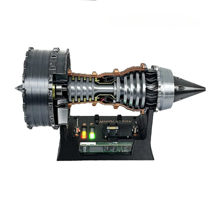 TR900 Super Turbofan Engine 3D Printed Motor Model by HitMyNeed