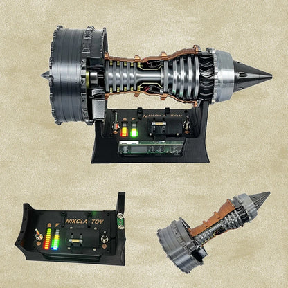TR900 Super Turbofan Engine 3D Printed Motor Model by HitMyNeed