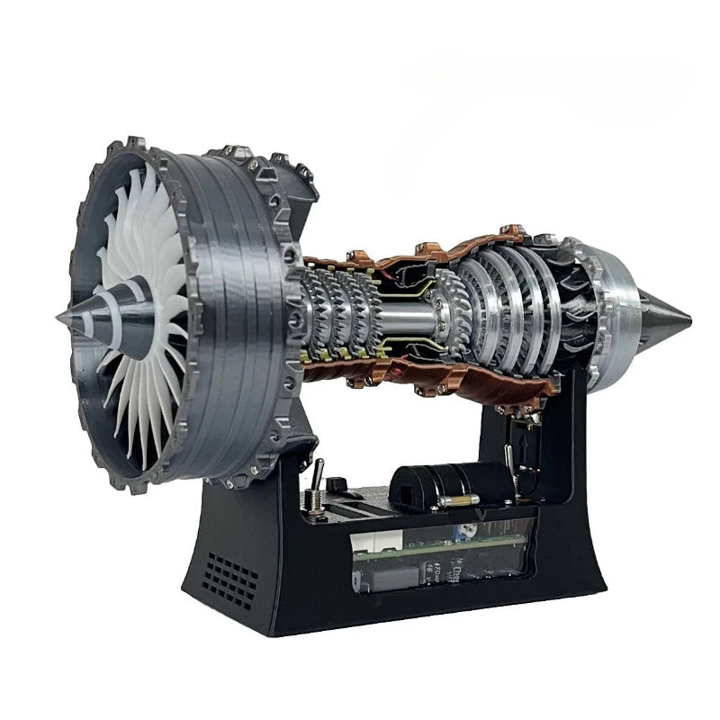 TR900 Super Turbofan Engine 3D Printed Motor Model by HitMyNeed