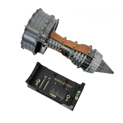 TR900 Super Turbofan Engine 3D Printed Motor Model by HitMyNeed
