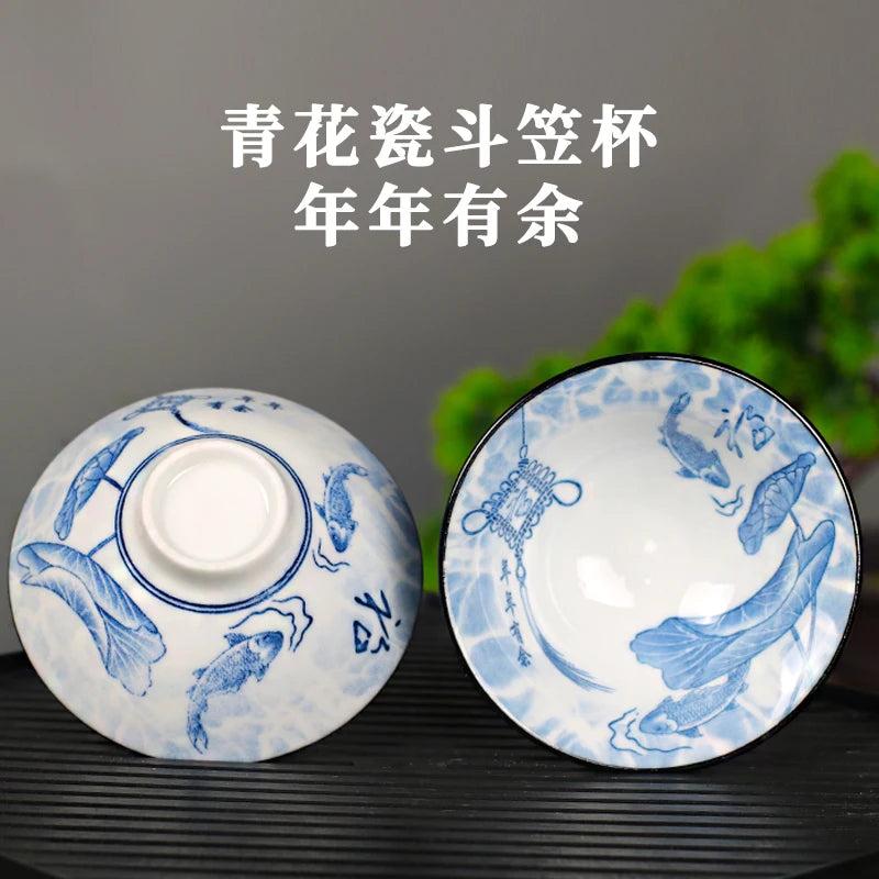 Traditional Japanese Ceramic Rice Bowl 14 by HitMyNeed