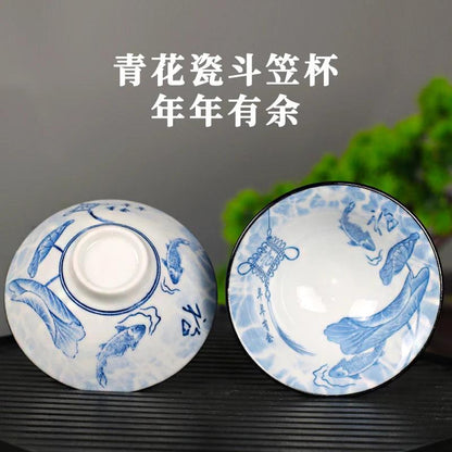 Traditional Japanese Ceramic Rice Bowl 14 by HitMyNeed