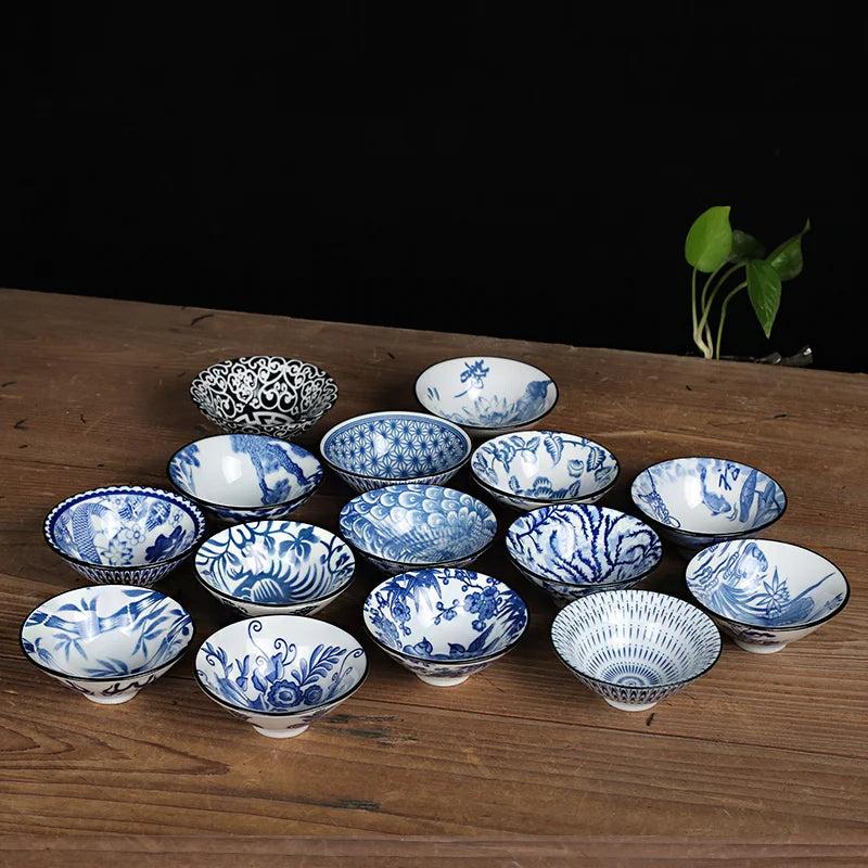 Traditional Japanese Ceramic Rice Bowl by HitMyNeed