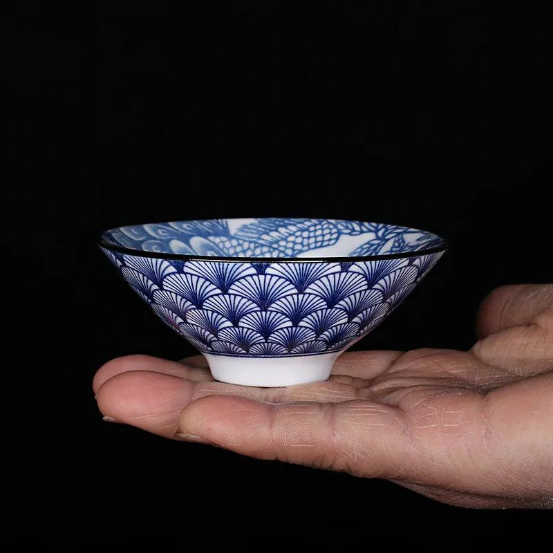 Traditional Japanese Ceramic Rice Bowl by HitMyNeed