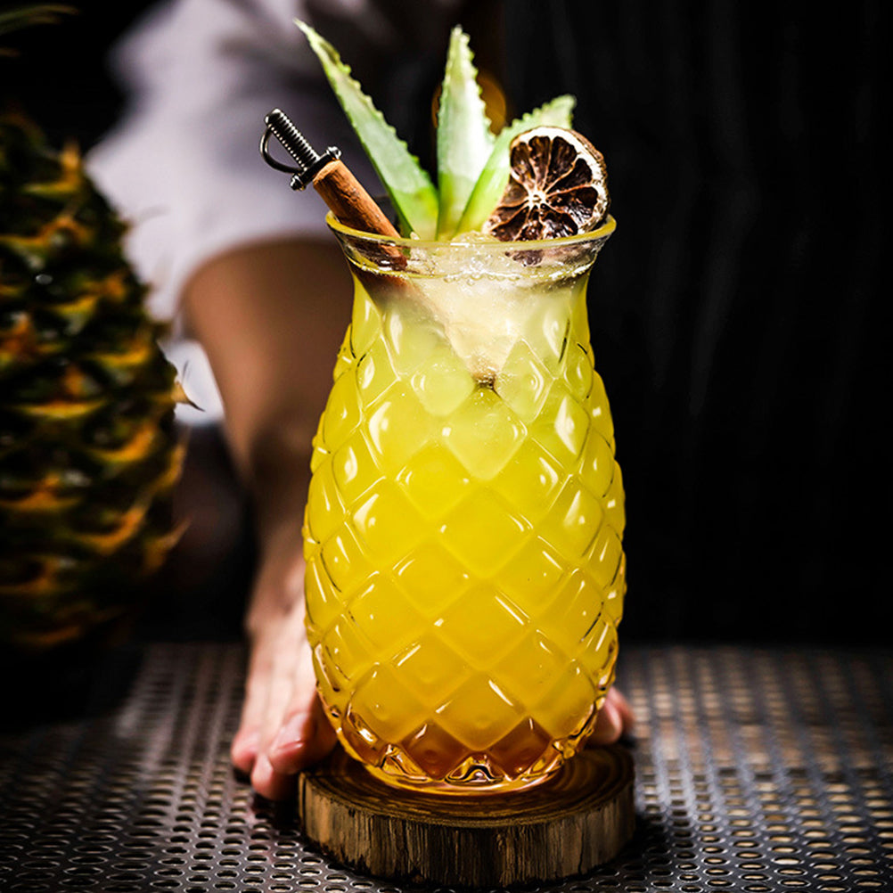 Transparent 480ml Pineapple Cocktail Glass by HitMyNeed