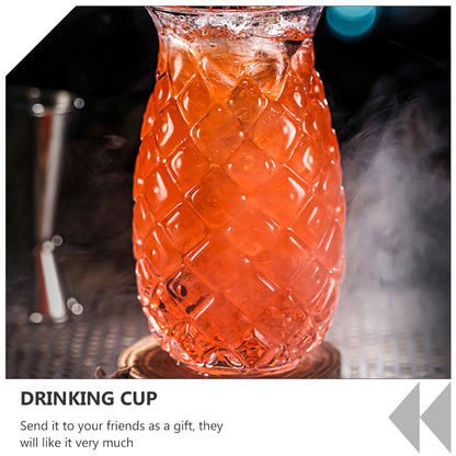 Transparent 480ml Pineapple Cocktail Glass by HitMyNeed