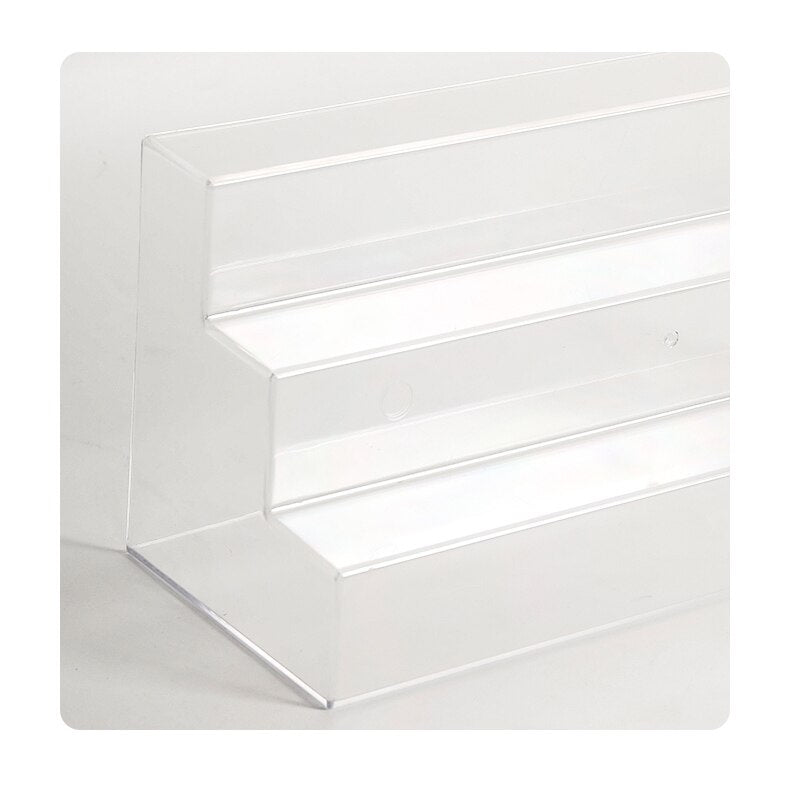 Transparent Acrylic 3-Tier Perfume Display Rack by HitMyNeed