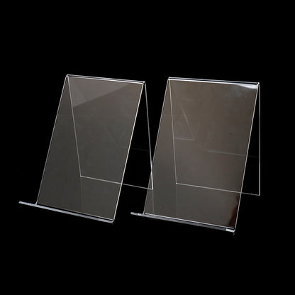Transparent Acrylic Book Stand Display Holder by HitMyNeed