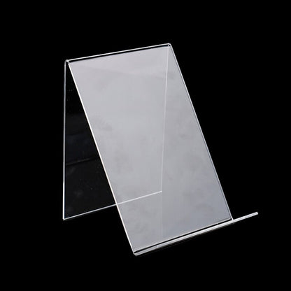 Transparent Acrylic Book Stand Display Holder by HitMyNeed