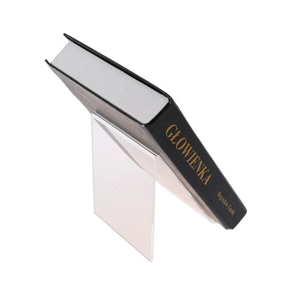 Transparent Acrylic Book Stand Display Holder by HitMyNeed