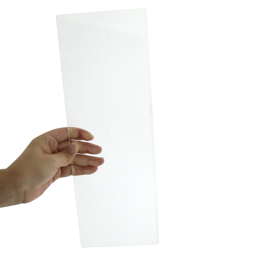 Transparent Acrylic Cake Scraper 35.5cm by HitMyNeed