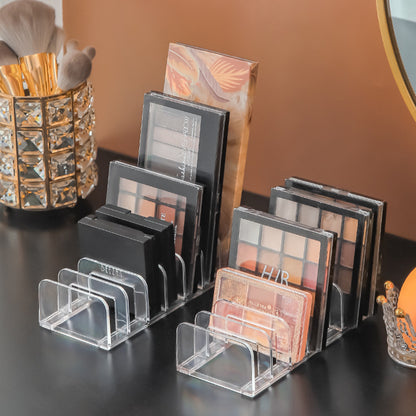 Transparent Acrylic Eyeshadow Palette Organizer by HitMyNeed